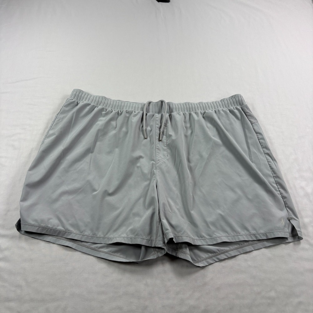 johnnie-O Shorts Mens 2XL Gray Athletic Lined Gym Training Performance